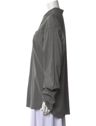 GAUGE81 Long Sleeve Button-Up Top