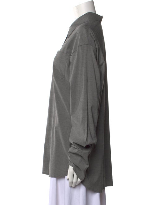 GAUGE81 Long Sleeve Button-Up Top