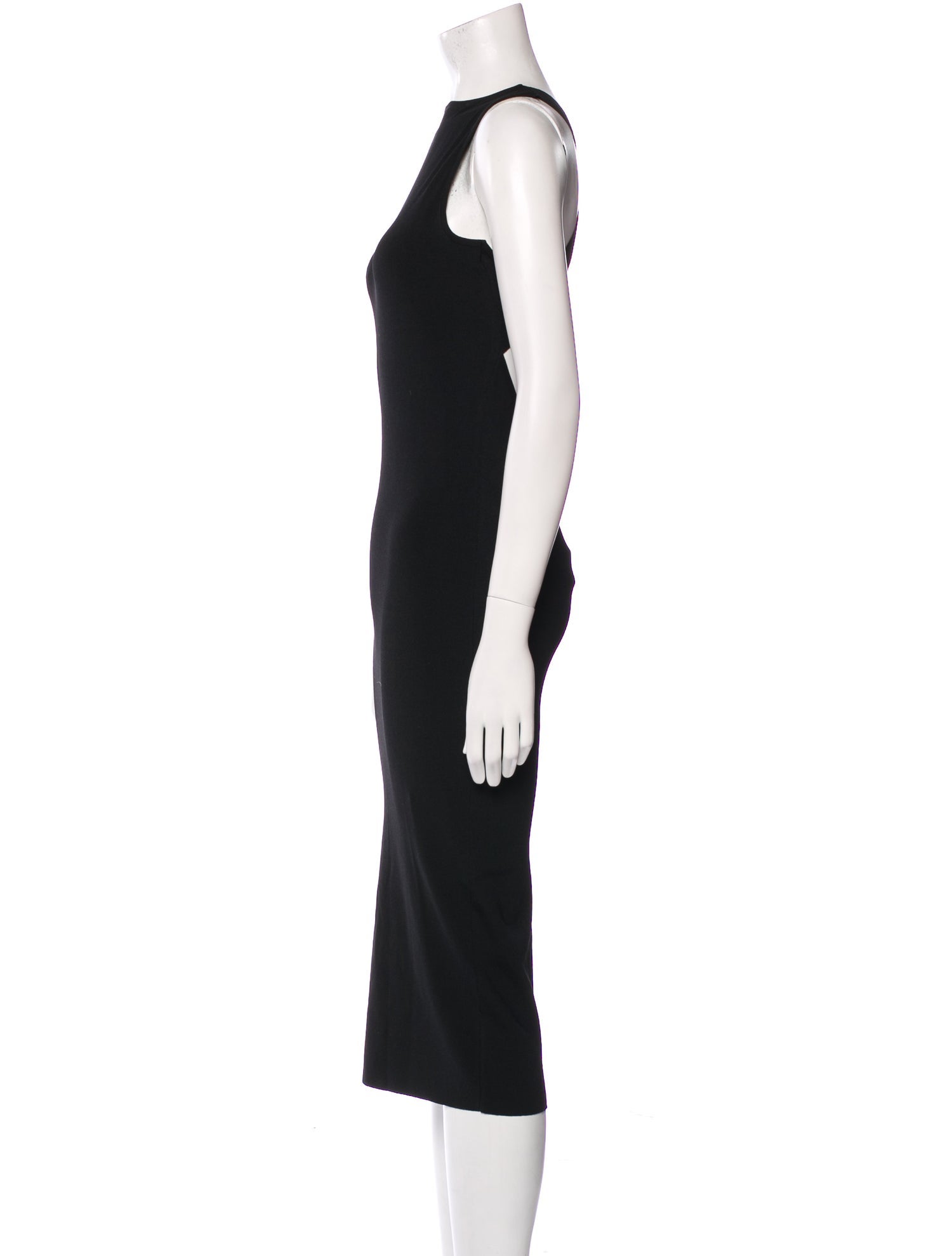GAUGE81 Bateau Neckline Midi Length Dress
