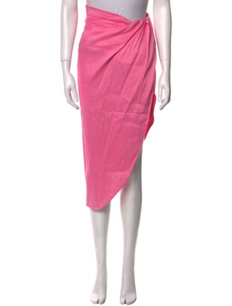 GAUGE81 Linen Midi Length Skirt