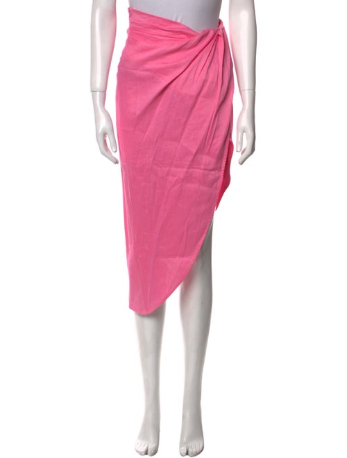 GAUGE81 Linen Midi Length Skirt