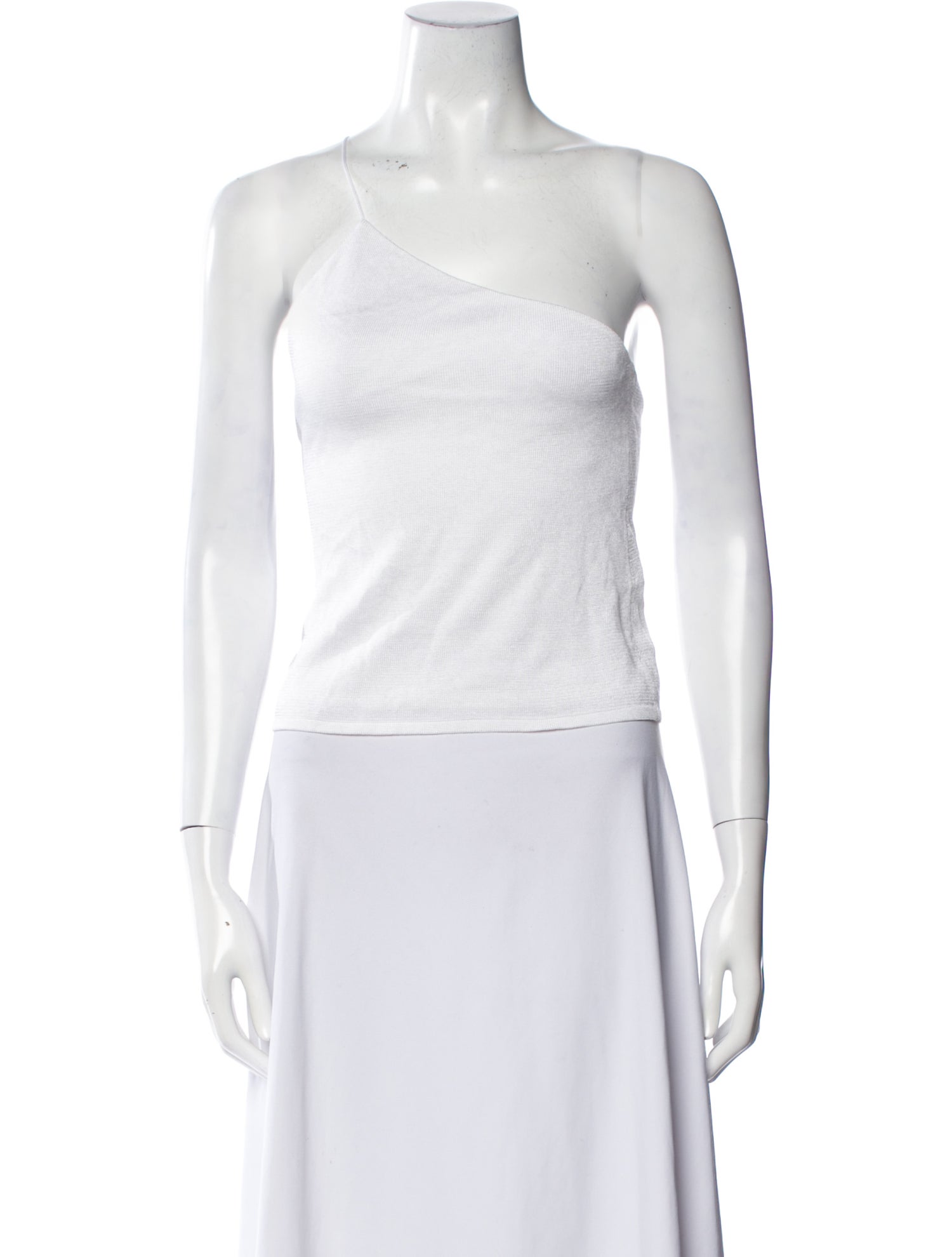 GAUGE81 One-Shoulder Sleeveless Crop Top