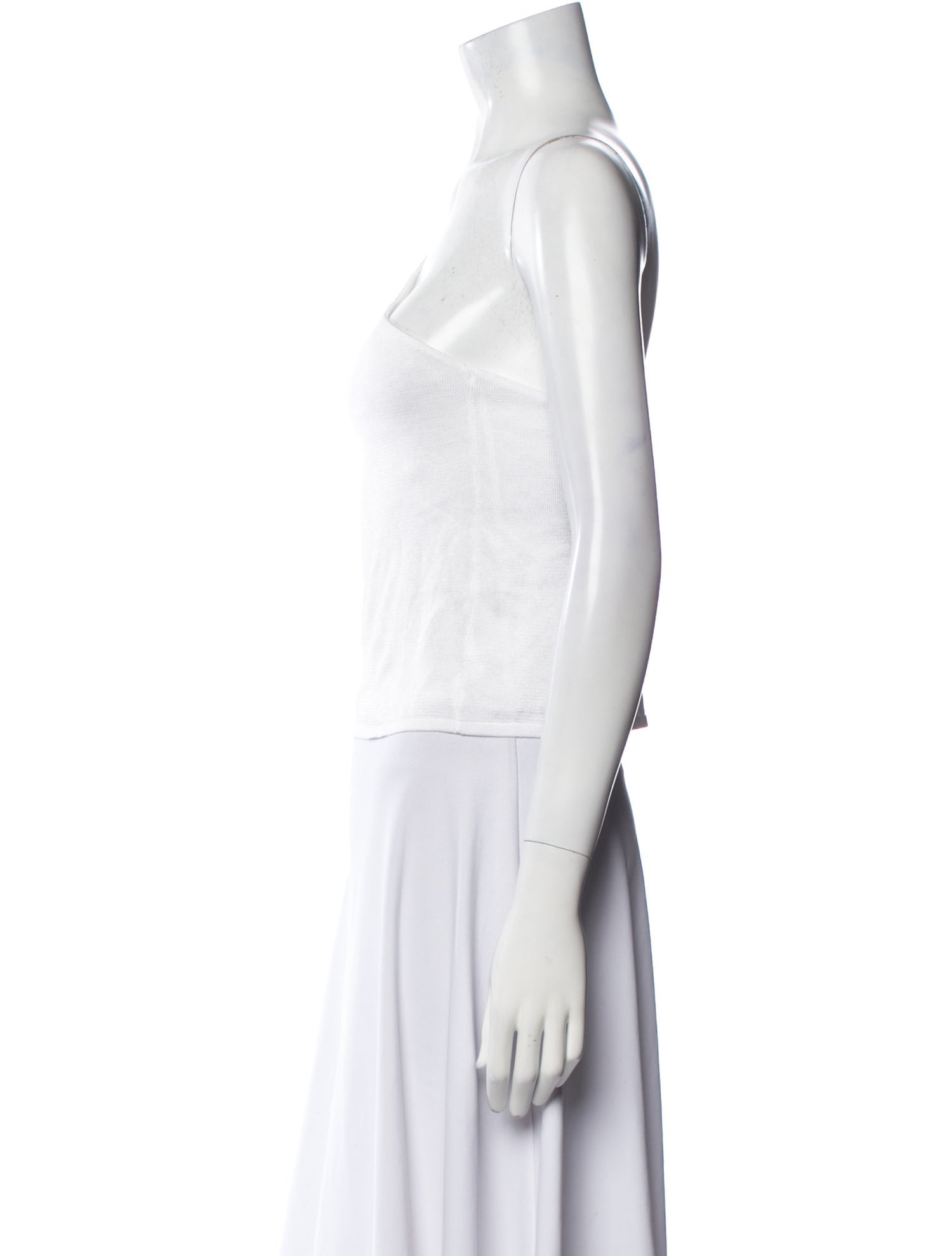 GAUGE81 One-Shoulder Sleeveless Crop Top