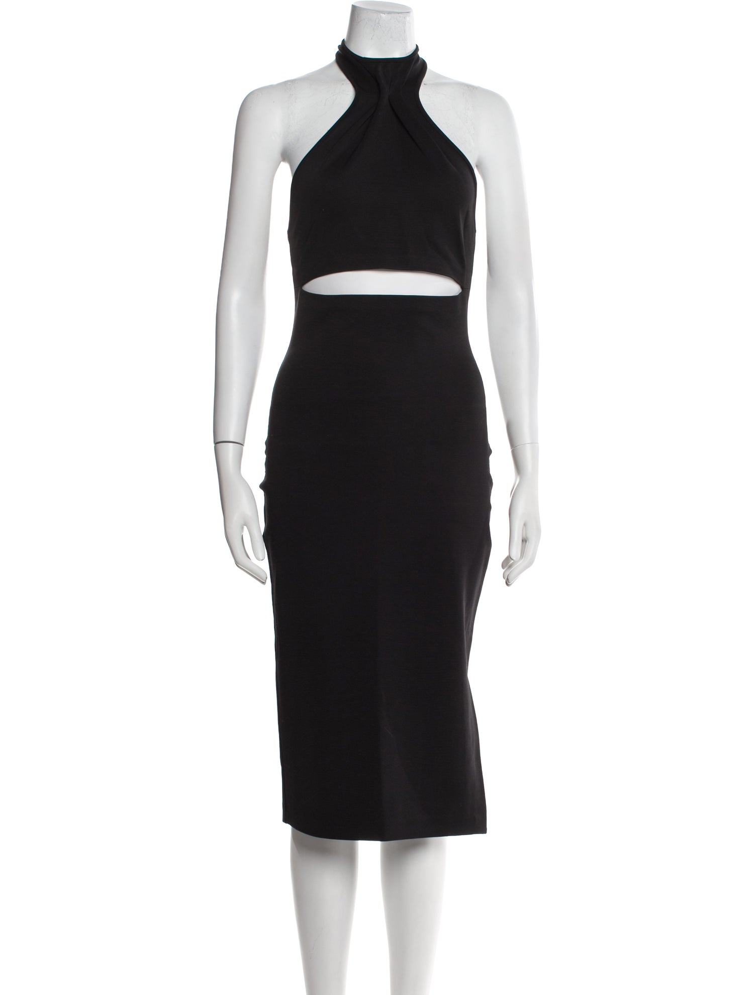 GAUGE81 Mock Neck Midi Length Dress