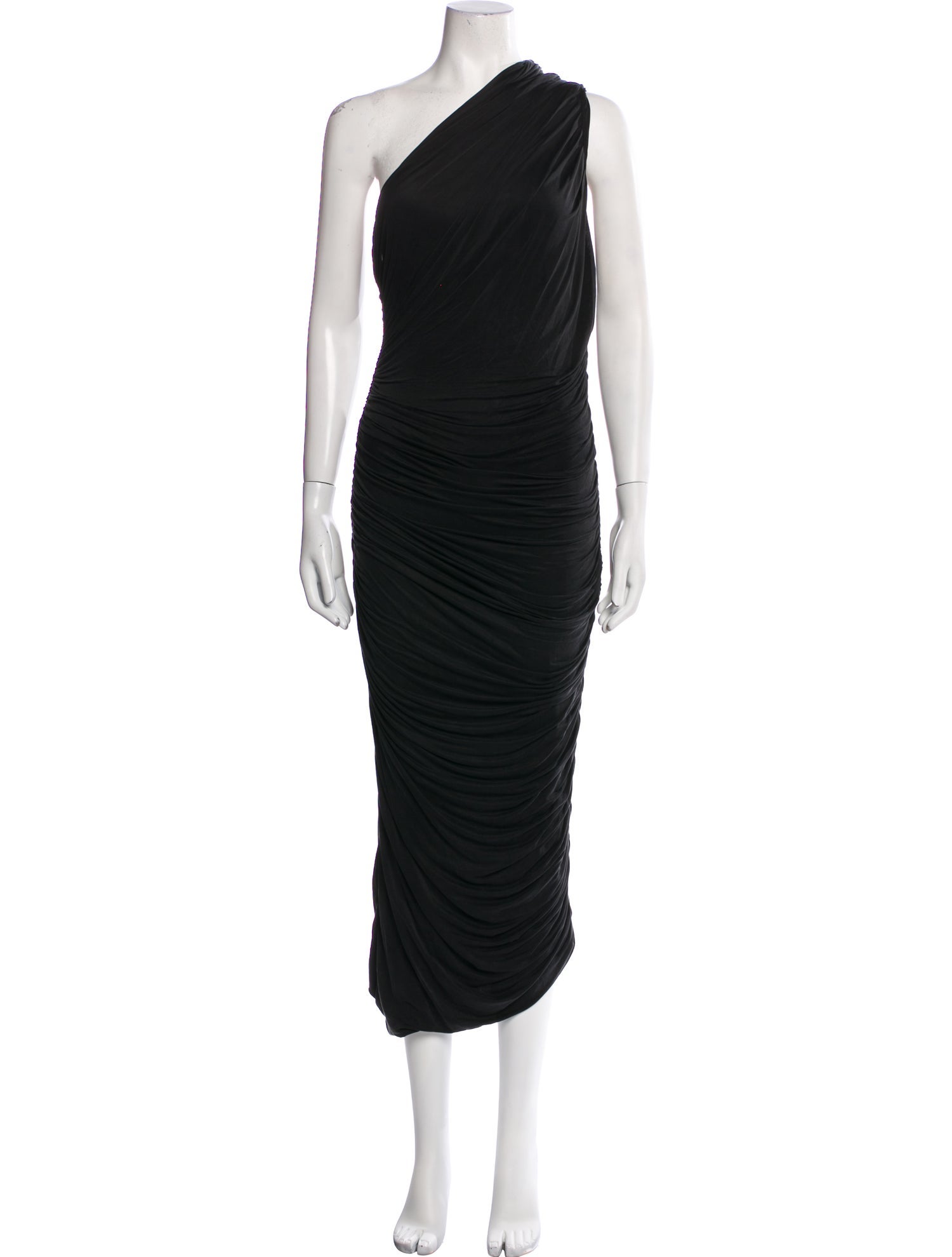 GAUGE81 One-Shoulder Long Dress