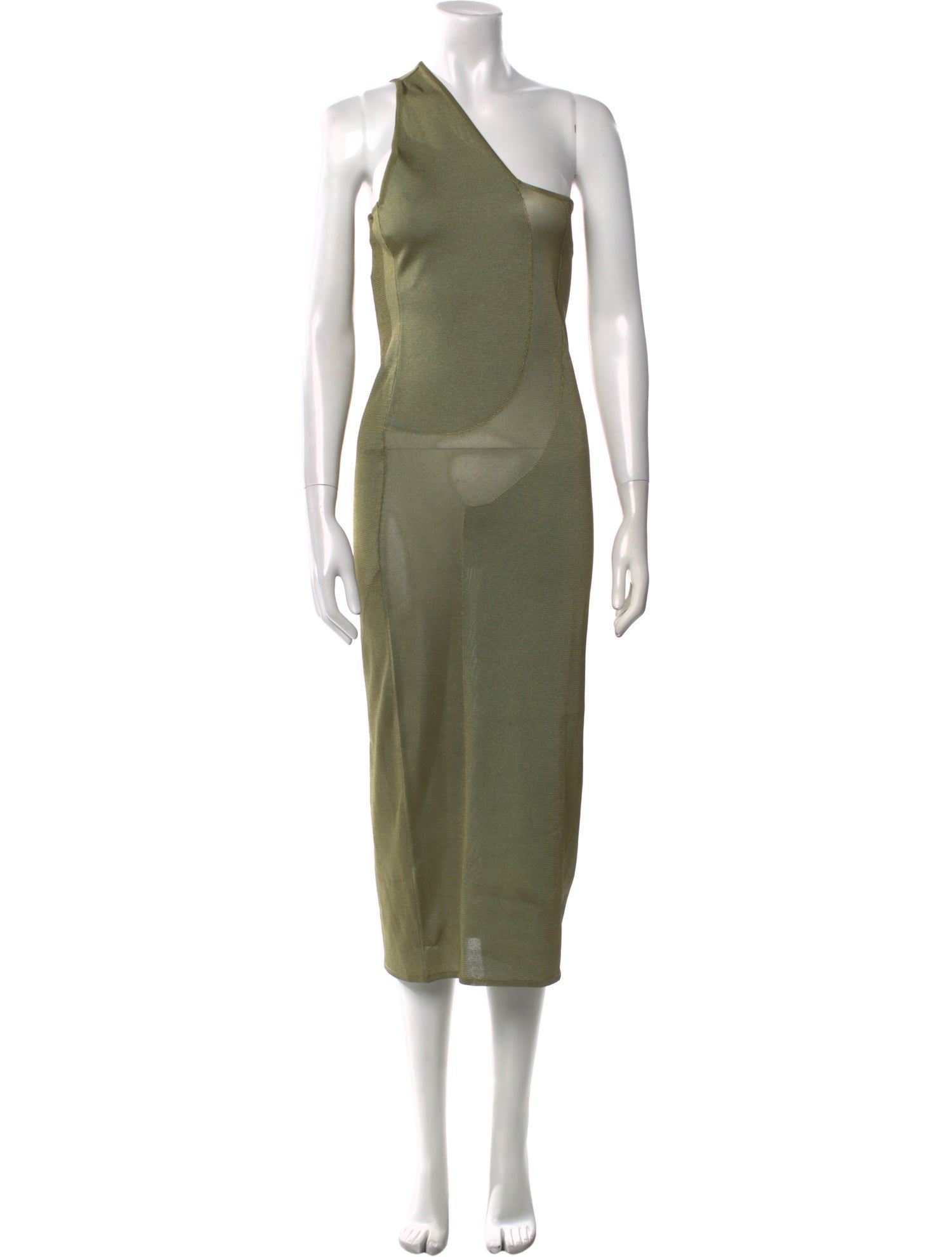 GAUGE81 One-Shoulder Long Dress w/ Tags