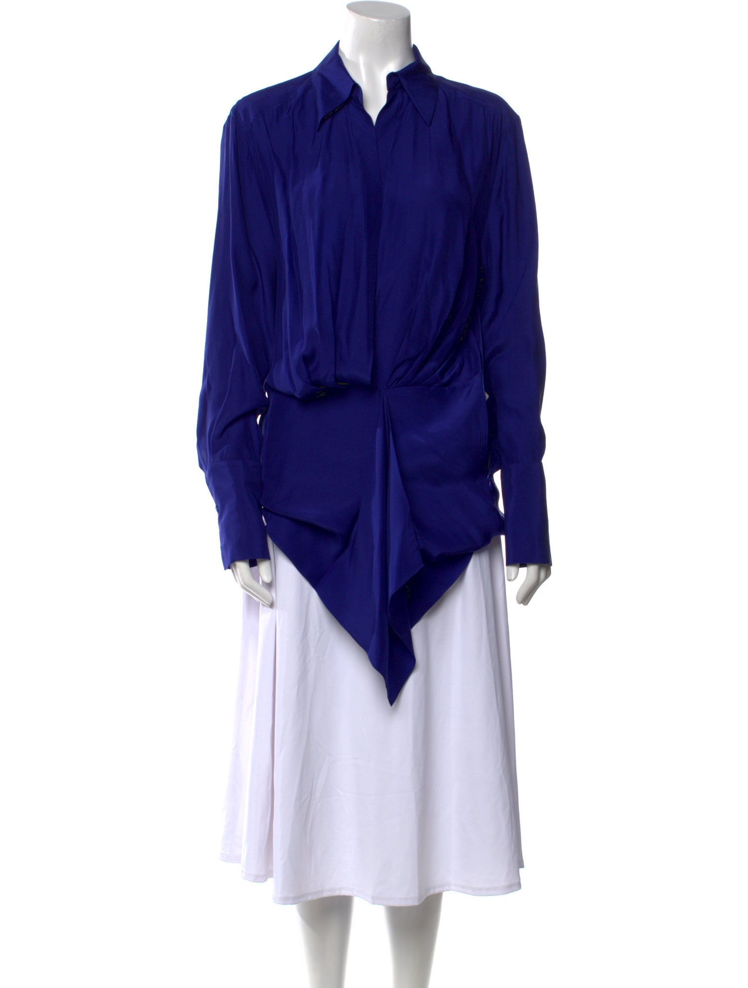 GAUGE81 Silk Long Sleeve Tunic