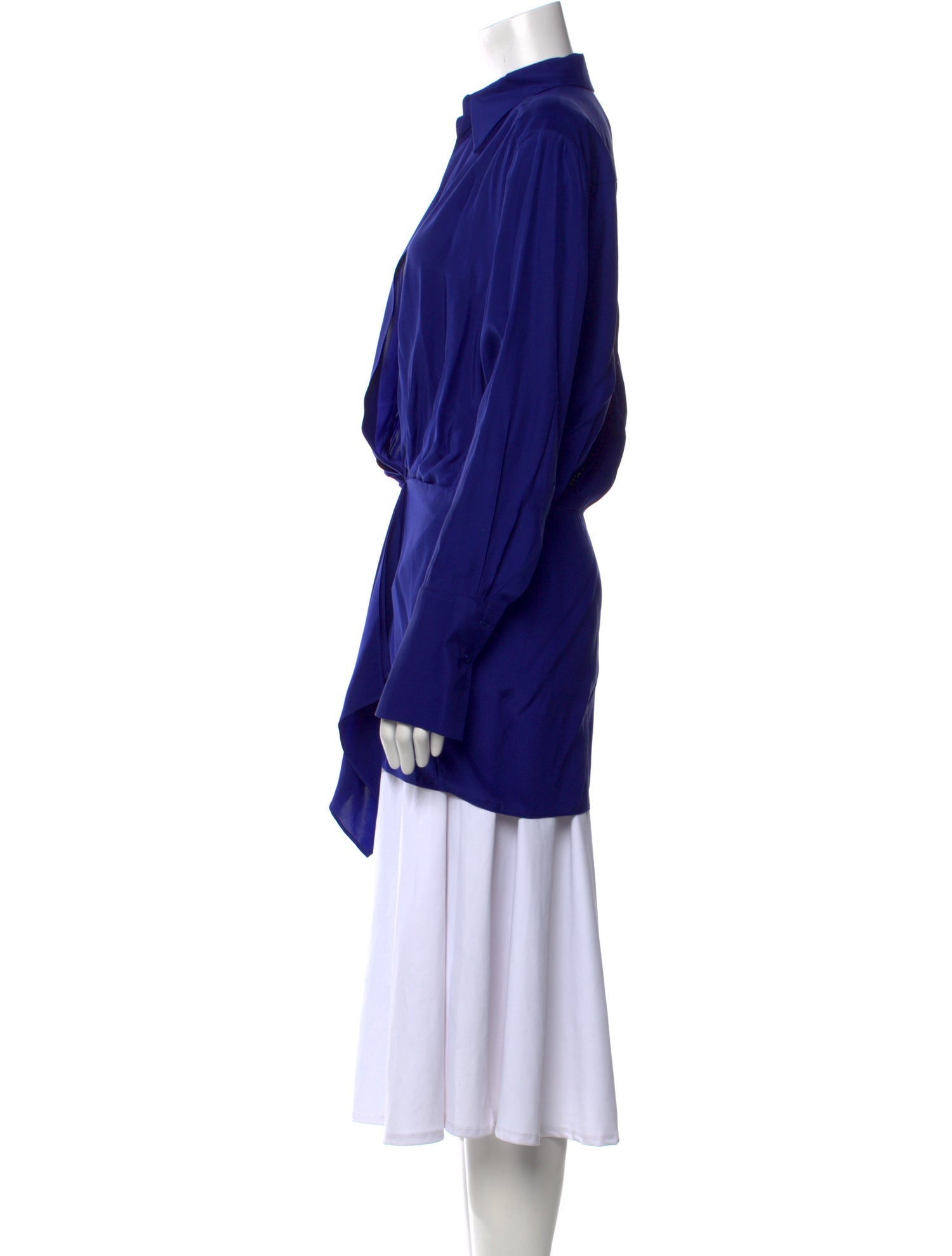 GAUGE81 Silk Long Sleeve Tunic