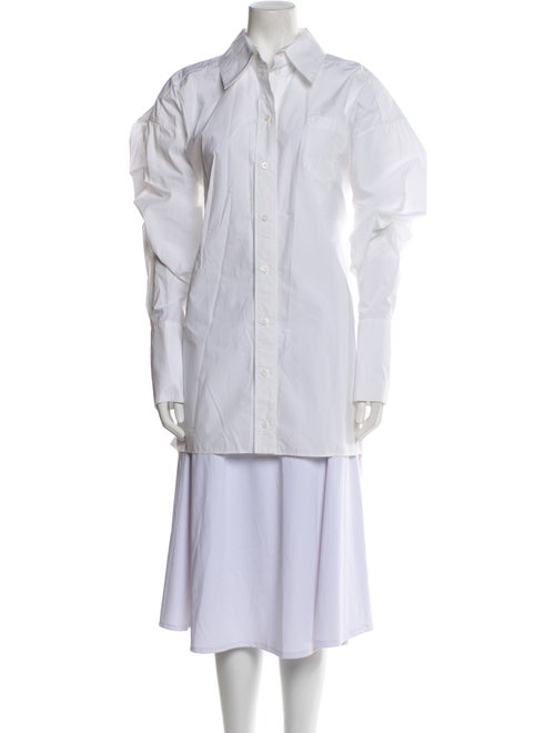 GAUGE81 Long Sleeve Button-Up Top