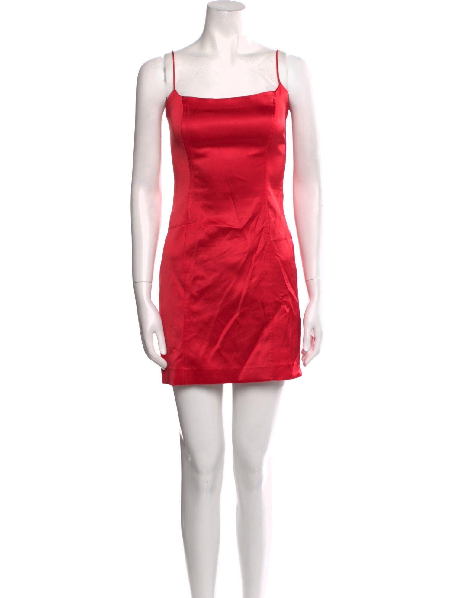 GAUGE81 Square Neckline Mini Dress