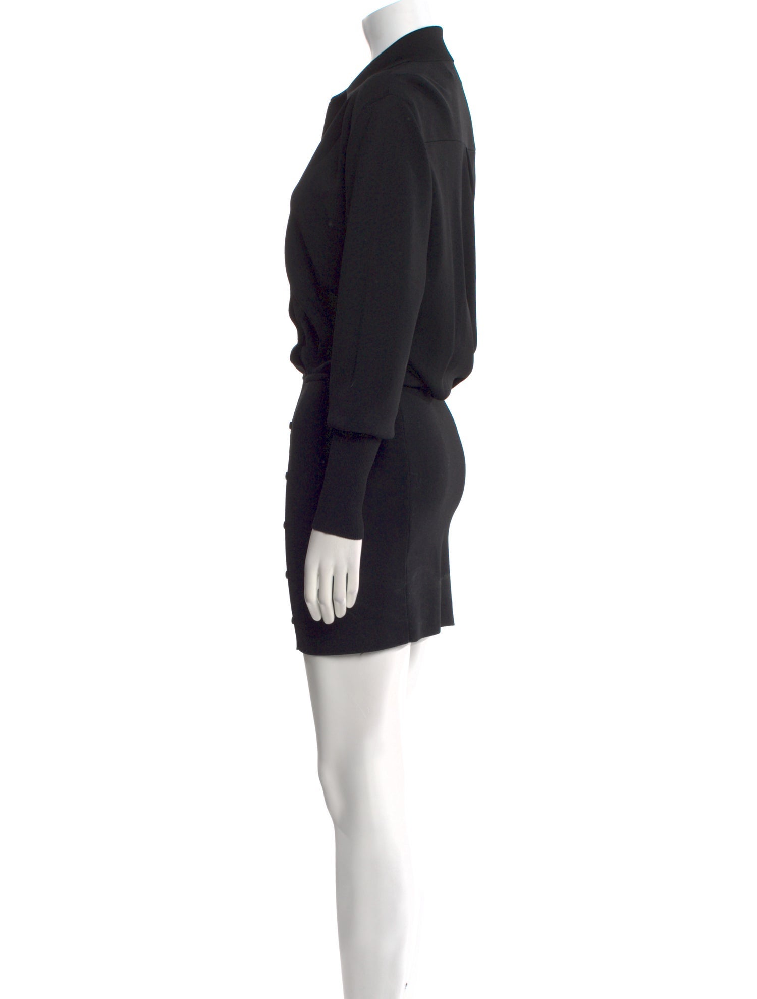 GAUGE81 V-Neck Mini Dress