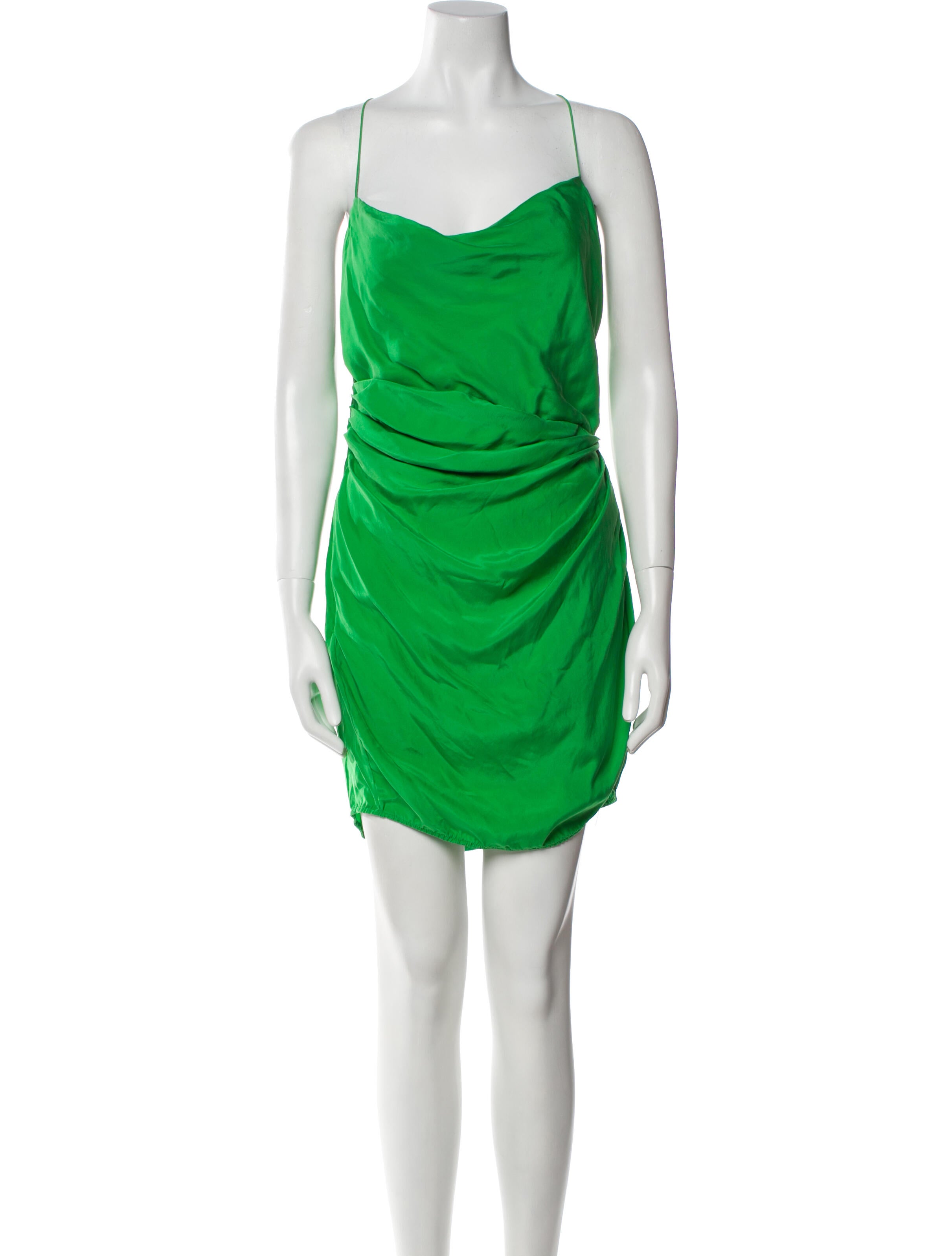 GAUGE81 Cowl Neck Mini Dress