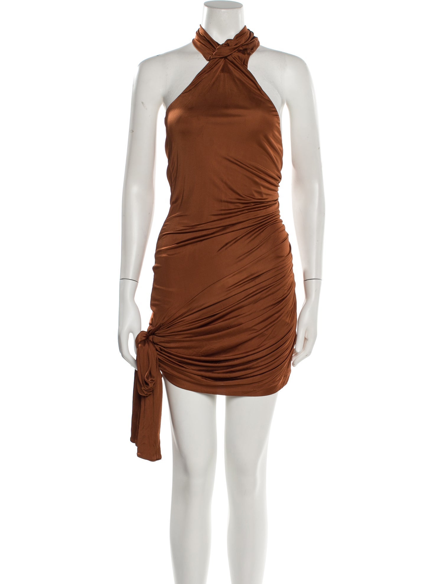 GAUGE81 One-Shoulder Midi Length Dress