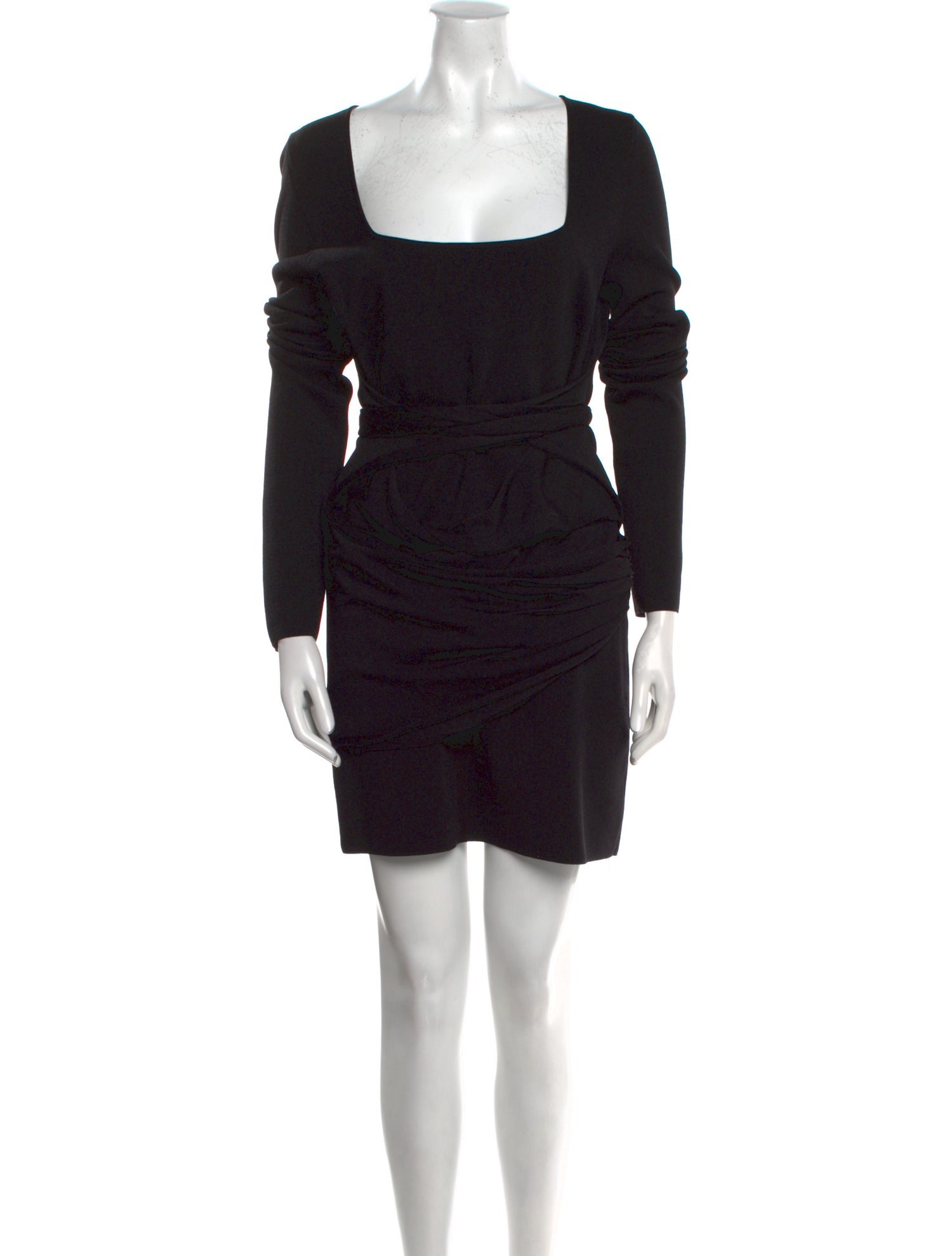 GAUGE81 Square Neckline Mini Dress