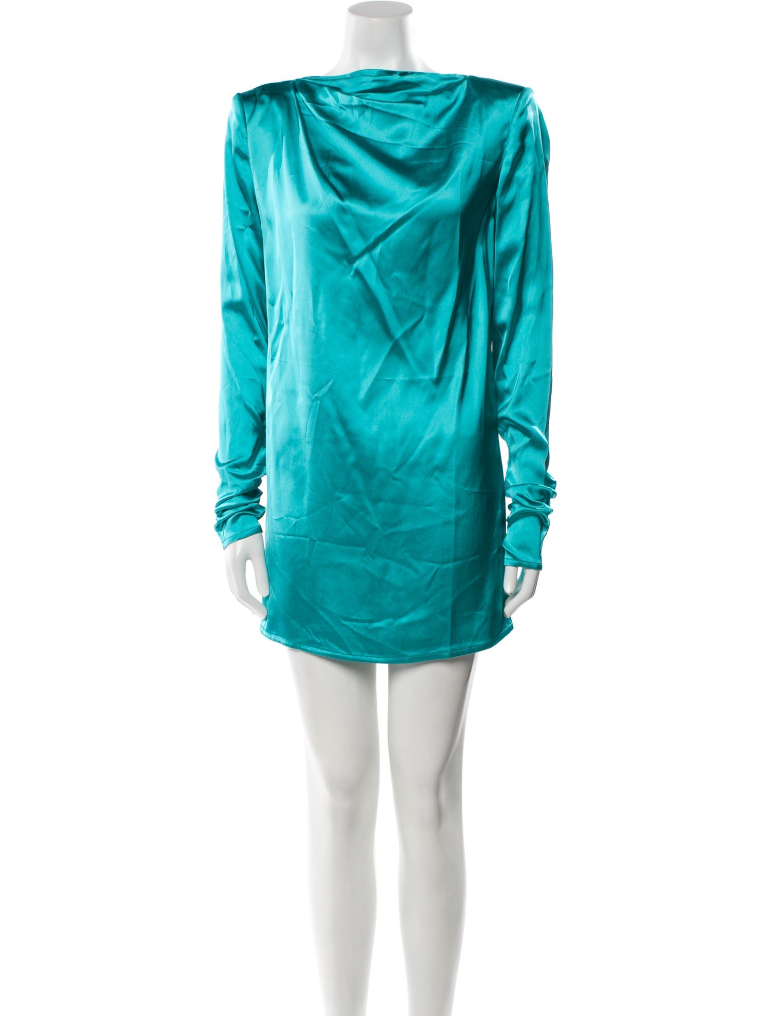 GAUGE81 Cowl Neck Mini Dress