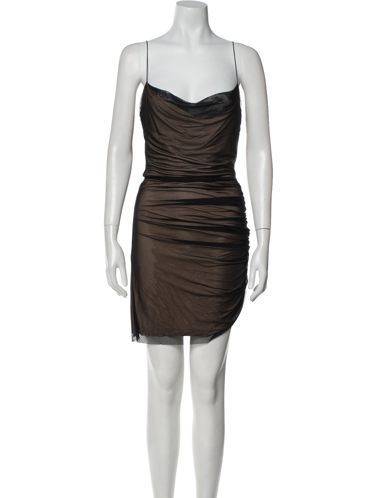 GAUGE81 Cowl Neck Mini Dress