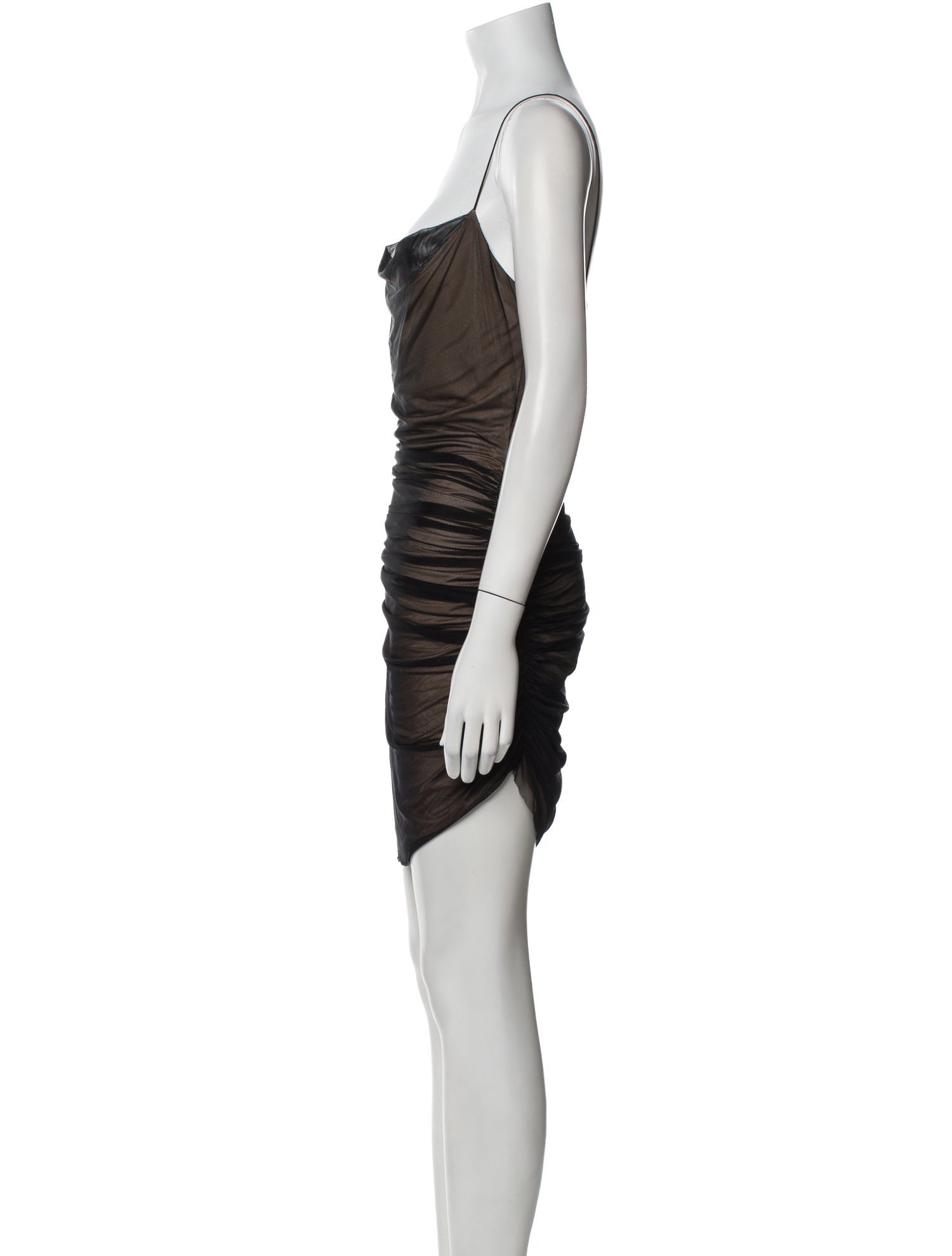 GAUGE81 Cowl Neck Mini Dress