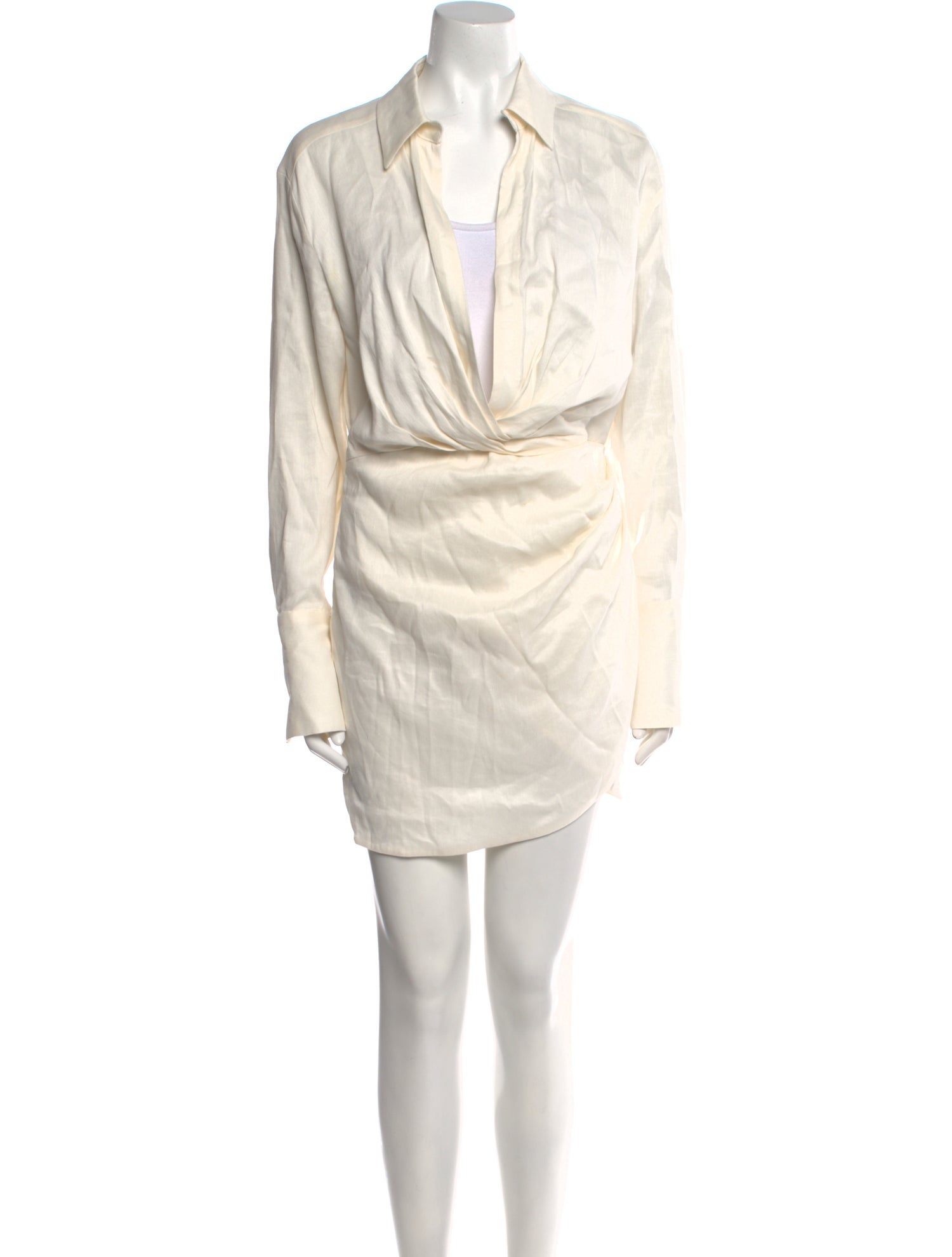 GAUGE81 Linen Mini Dress