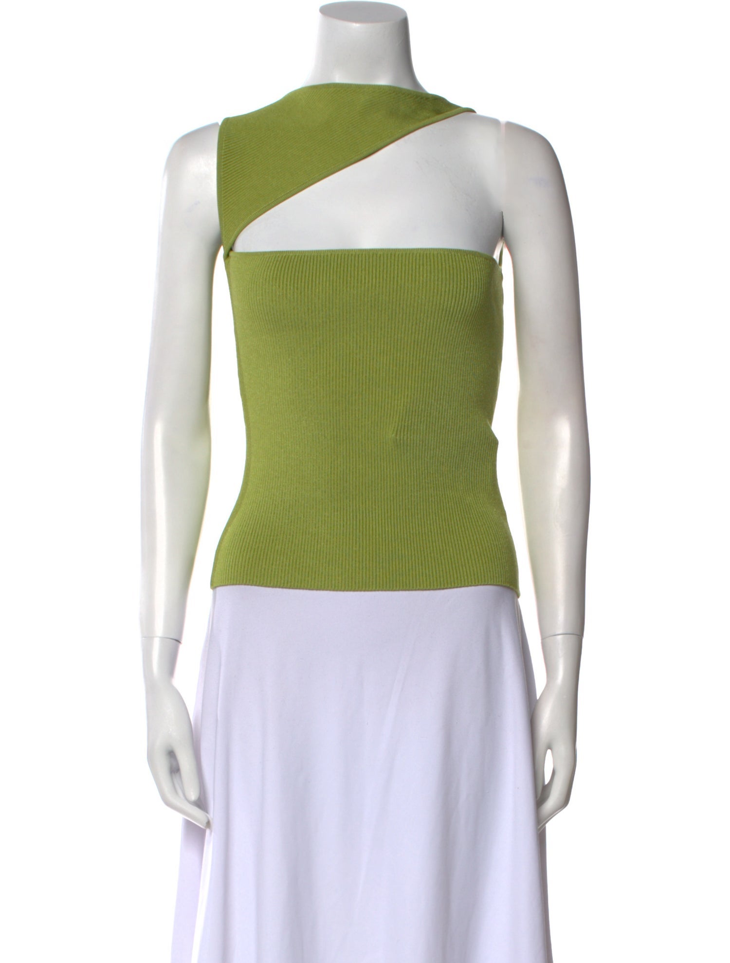 GAUGE81 One-Shoulder Sleeveless Crop Top