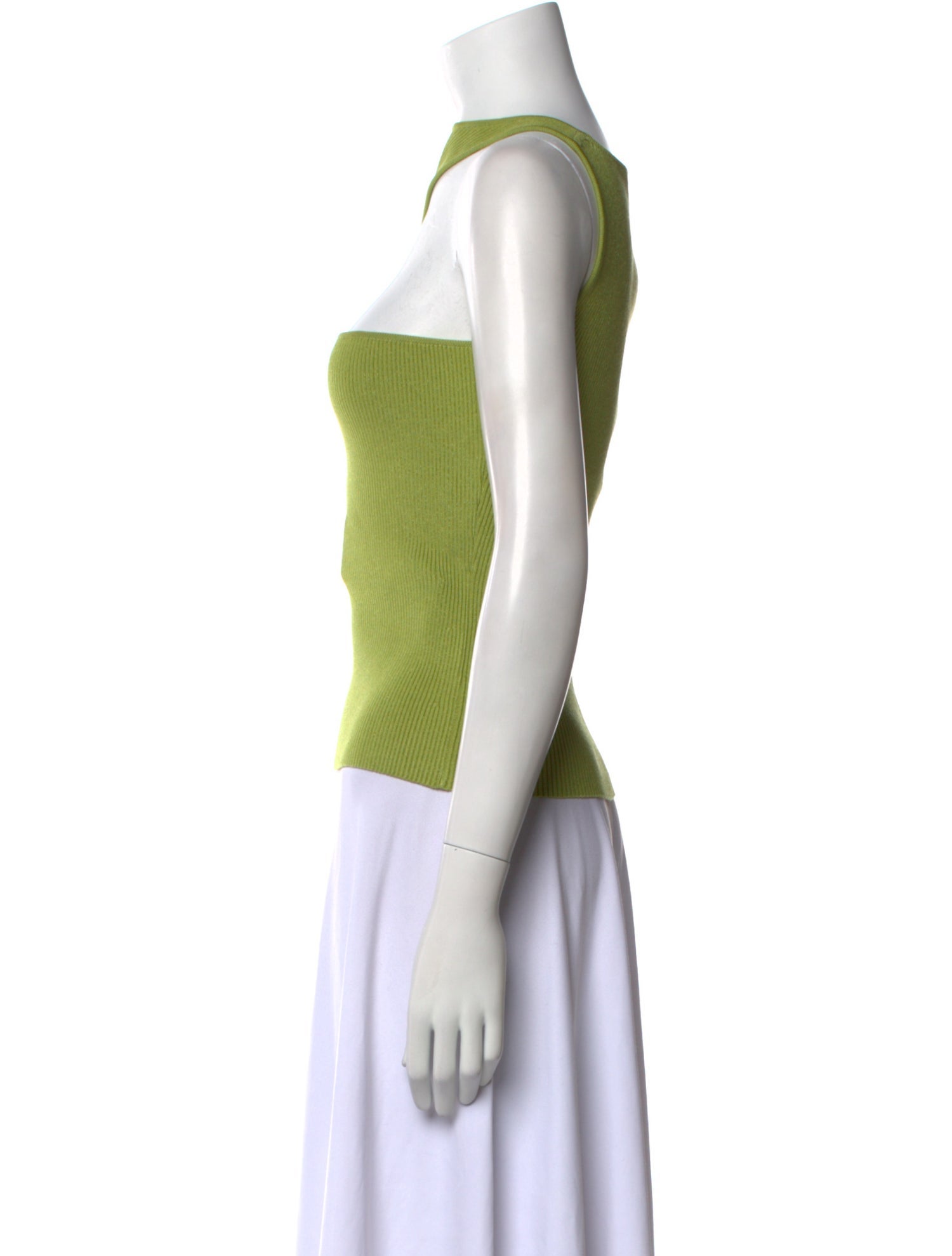 GAUGE81 One-Shoulder Sleeveless Crop Top