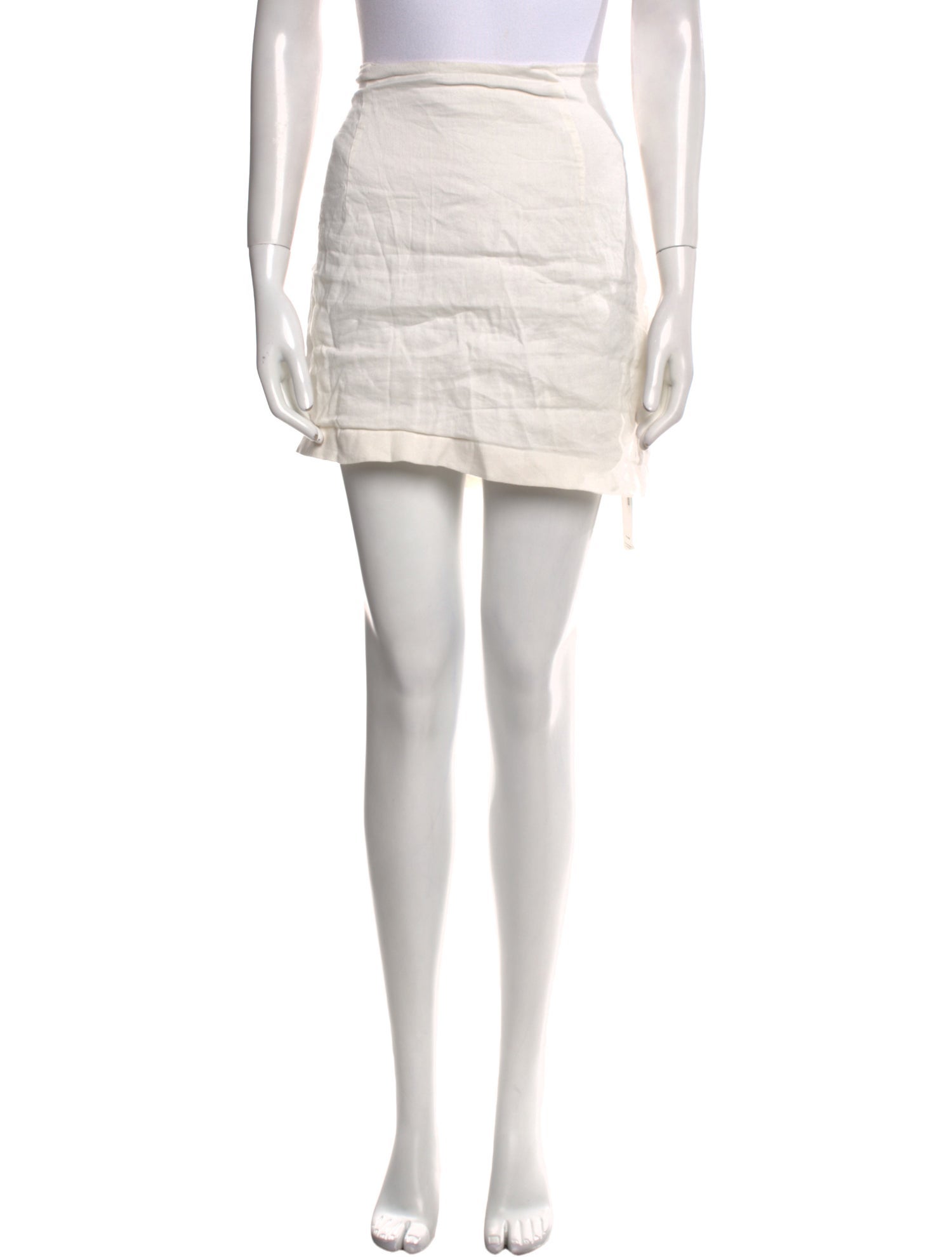 GAUGE81 Linen Mini Skirt