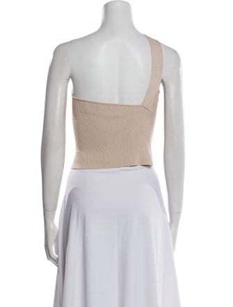 GAUGE81 One-Shoulder Sleeveless Crop Top