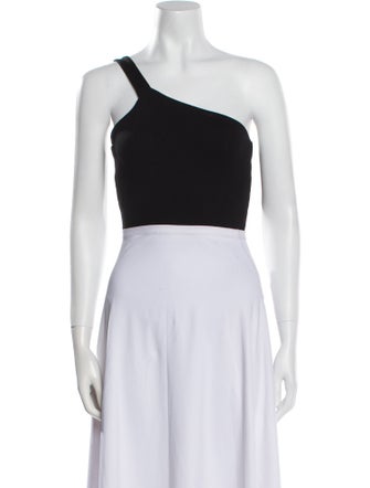 GAUGE81 One-Shoulder Sleeveless Crop Top