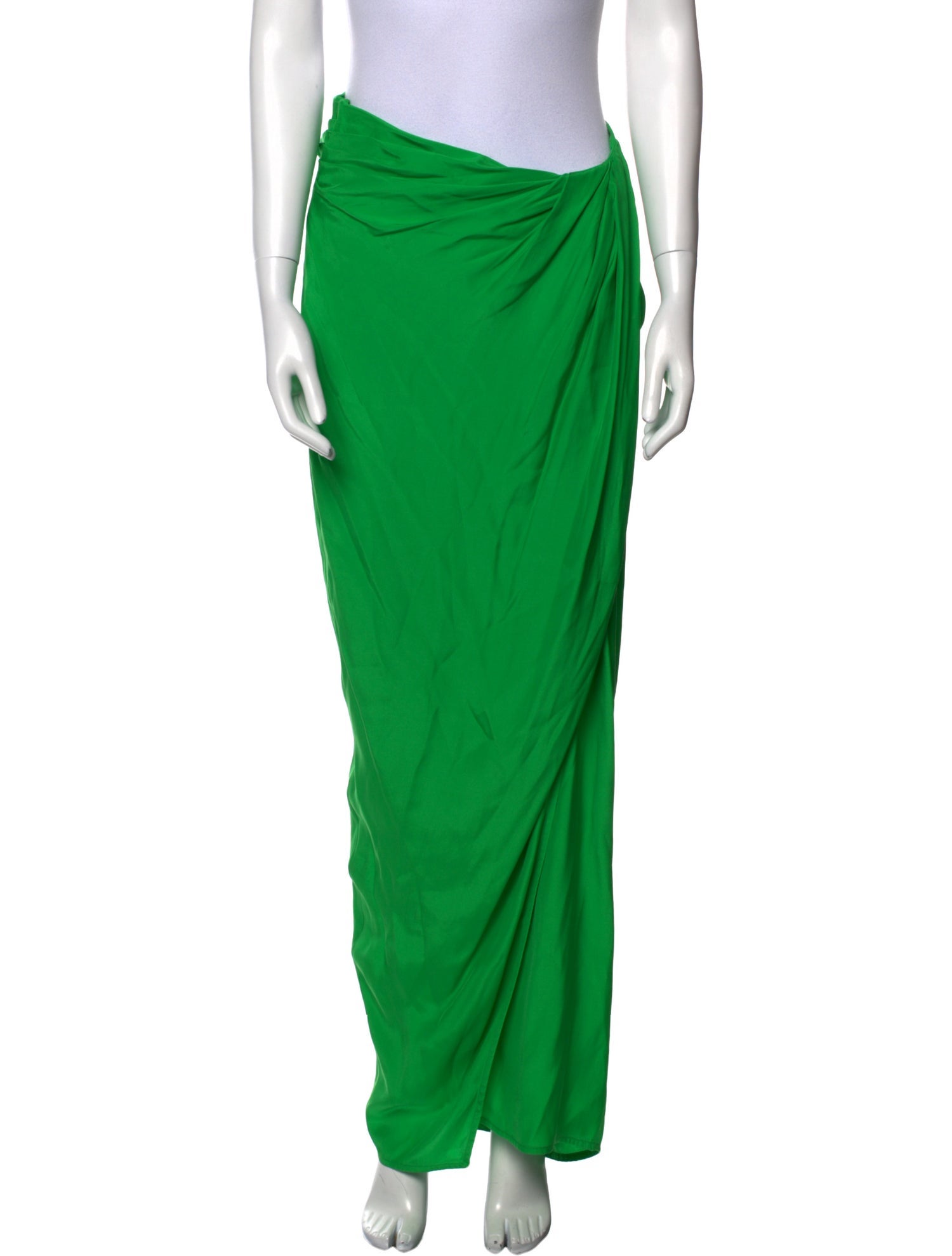 GAUGE81 Silk Long Skirt