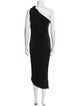 GAUGE81 One-Shoulder Long Dress