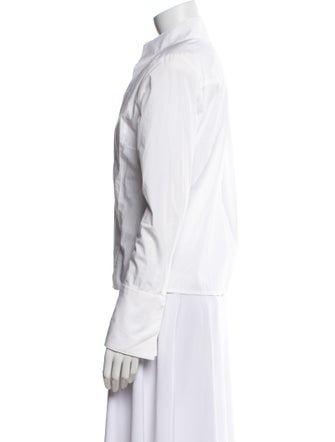 GAUGE81 Mock Neck Long Sleeve Polo