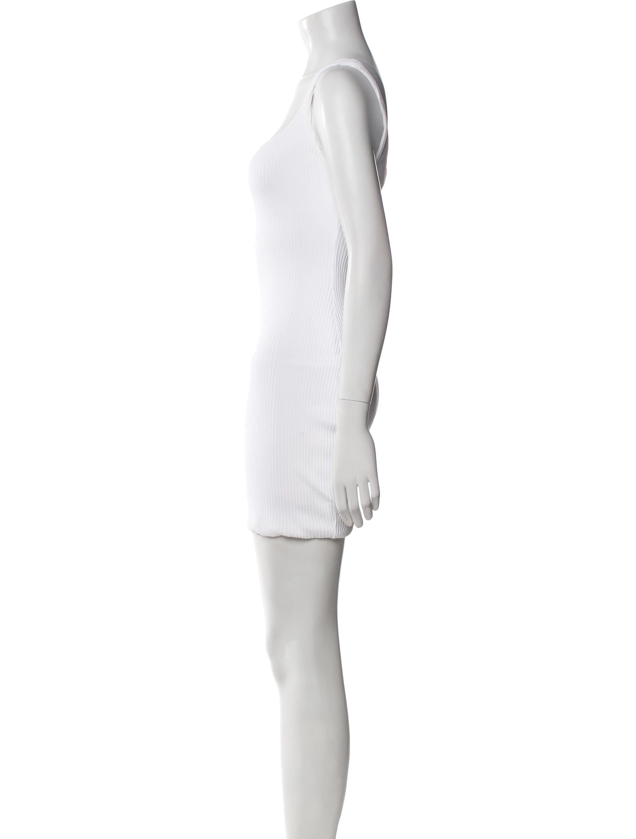 GAUGE81 Square Neckline Mini Dress