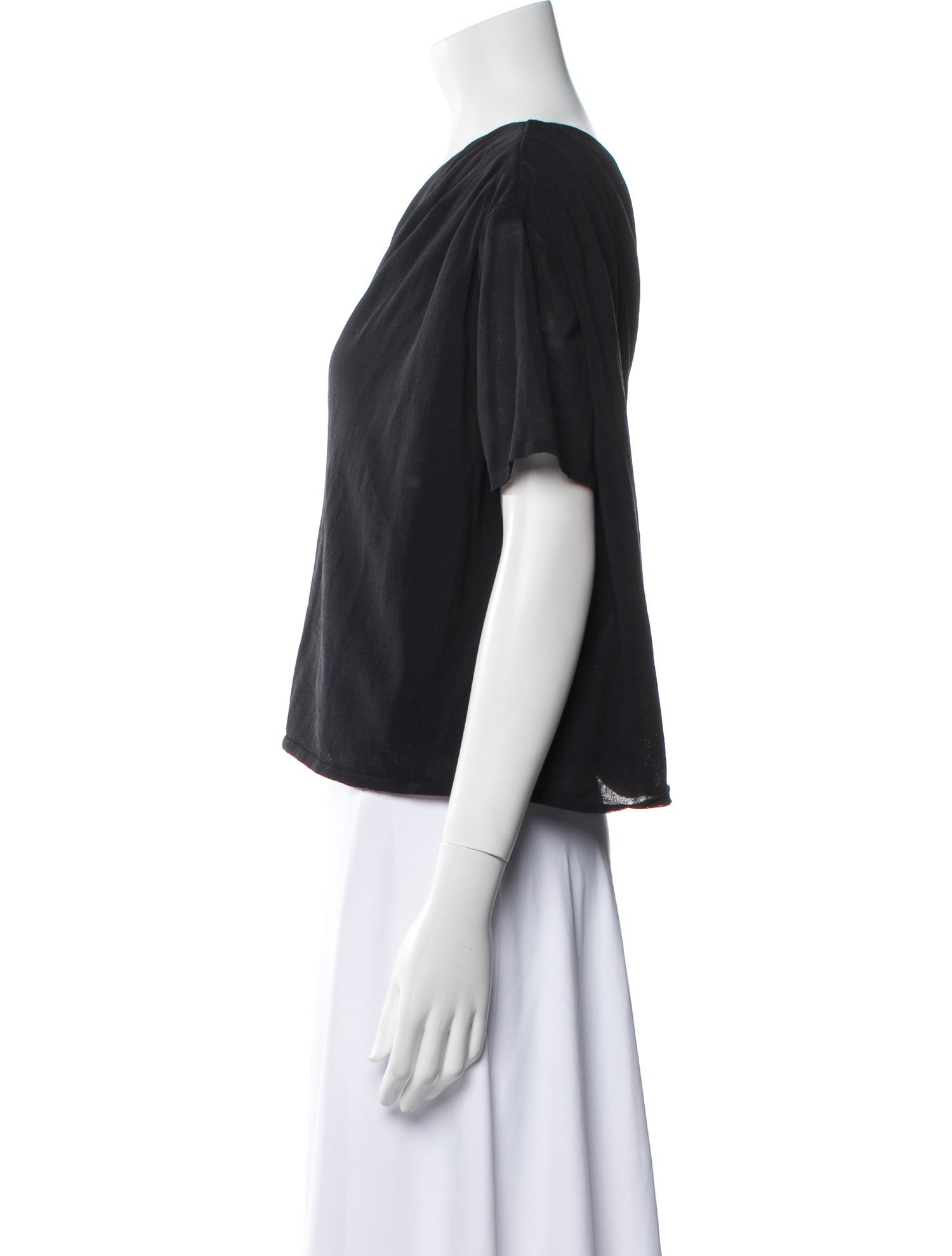 GAUGE81 One-Shoulder Short Sleeve Top