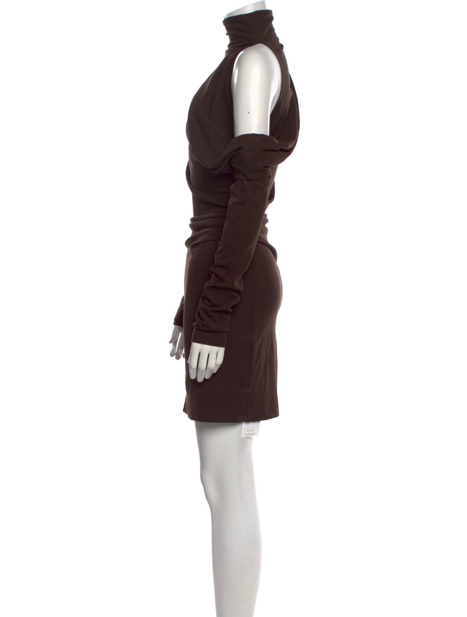 GAUGE81 Turtleneck Mini Dress
