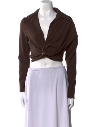 GAUGE81 Long Sleeve Crop Top