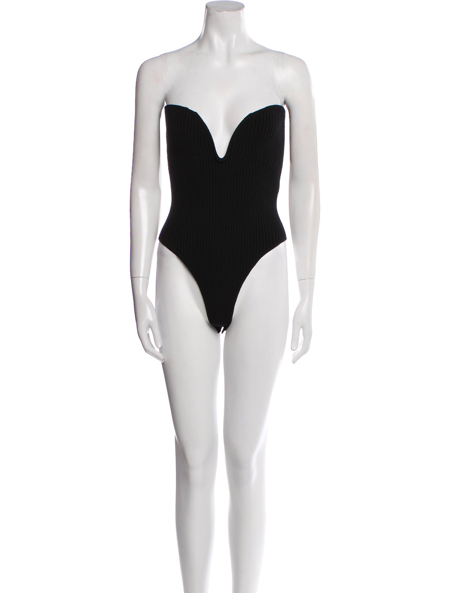 GAUGE81 Merino Wool Strapless Bodysuit