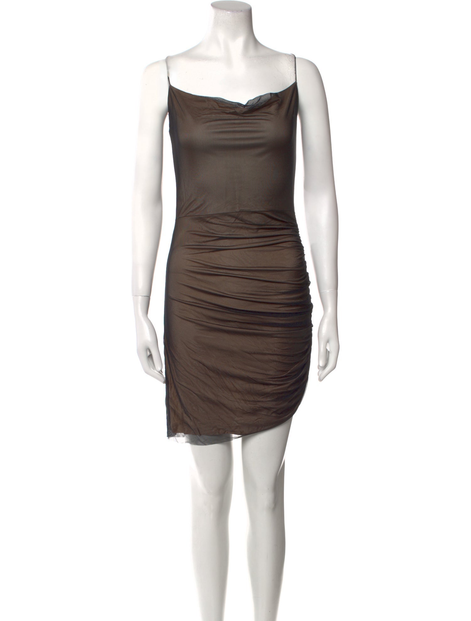 GAUGE81 Cowl Neck Mini Dress
