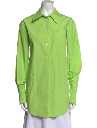 GAUGE81 Long Sleeve Button-Up Top