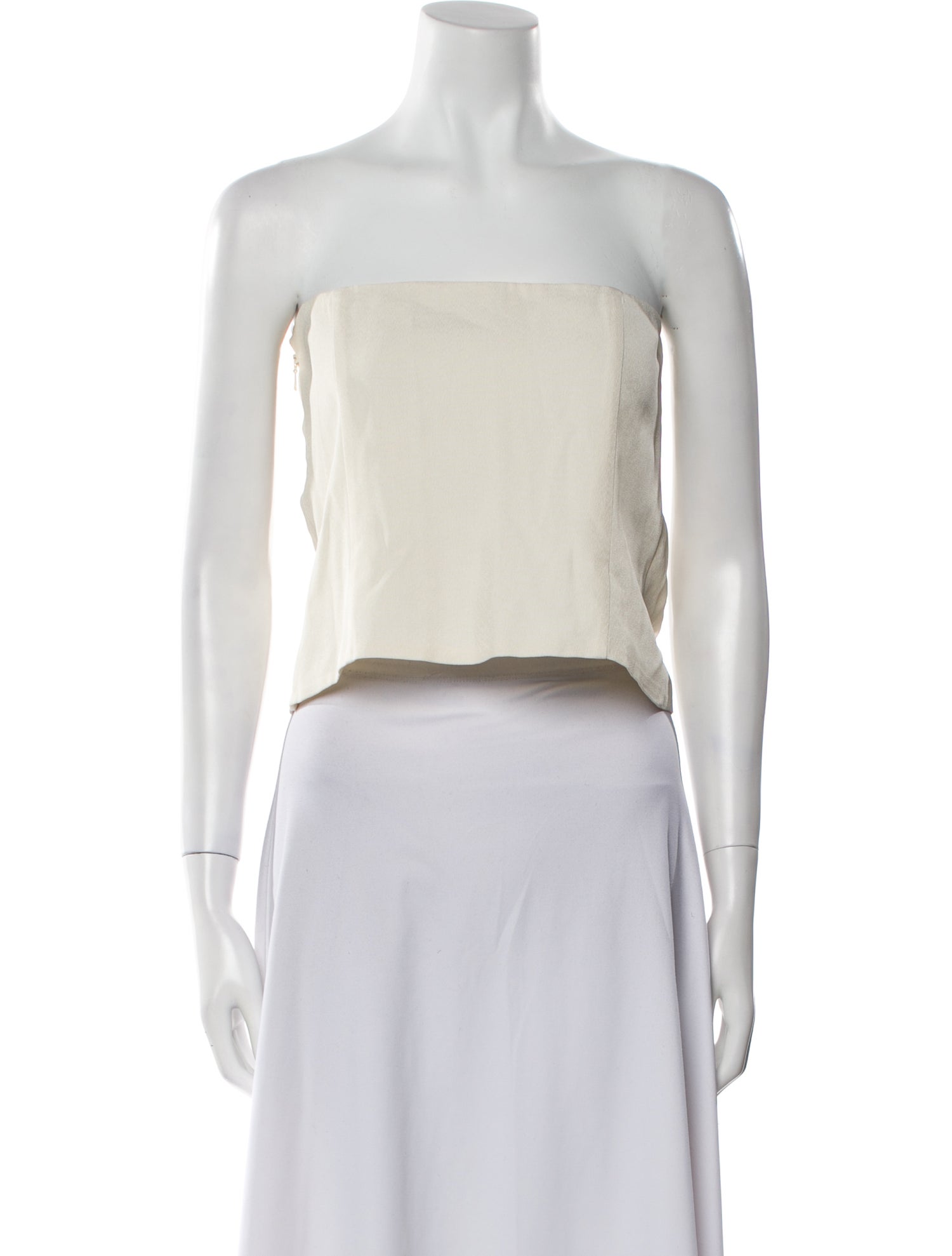 GAUGE81 Strapless Crop Top