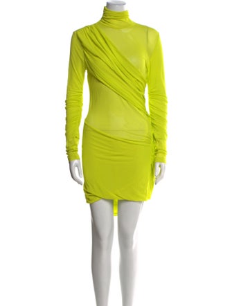 GAUGE81 Mock Neck Knee-Length Dress