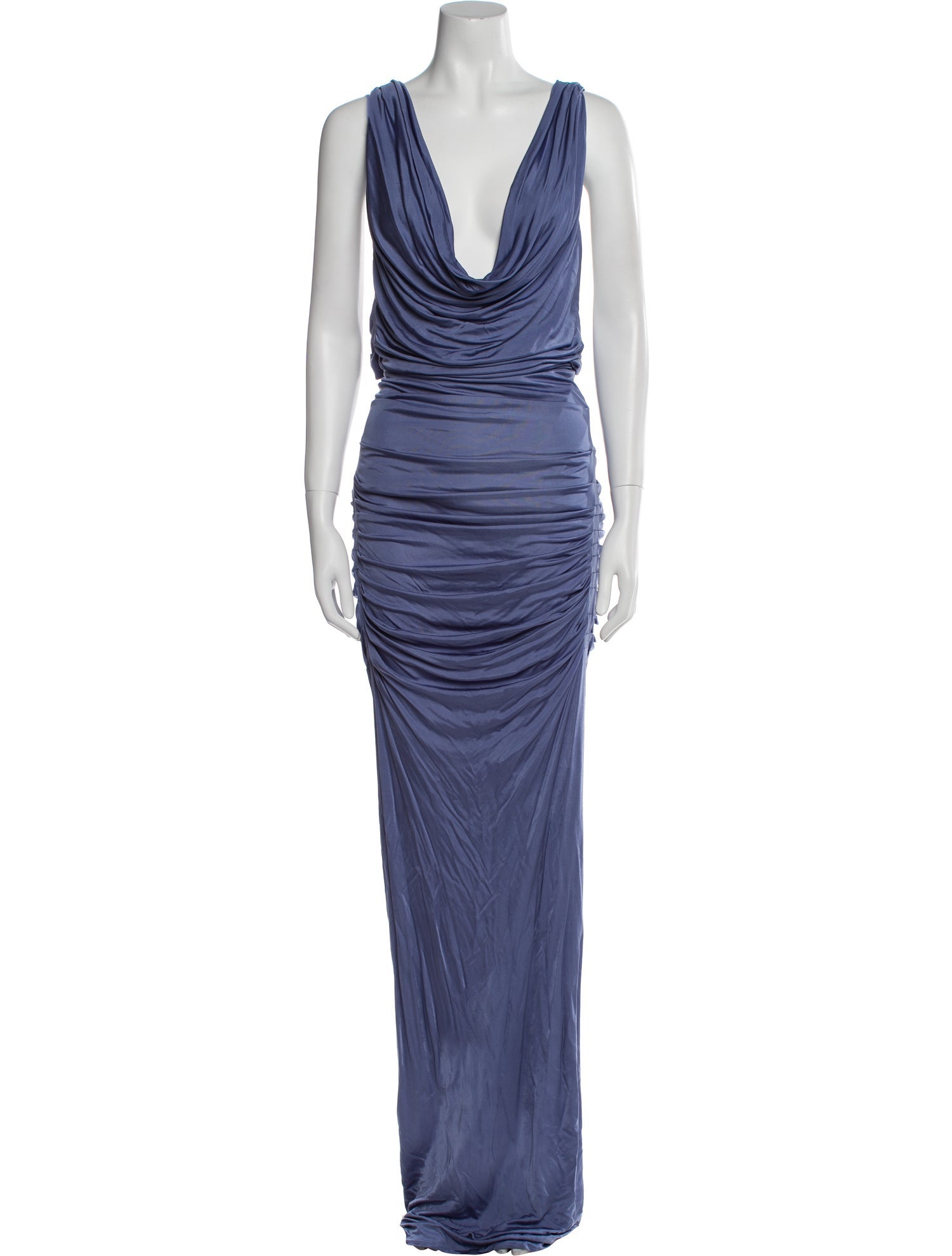 GAUGE81 Cowl Neck Long Dress