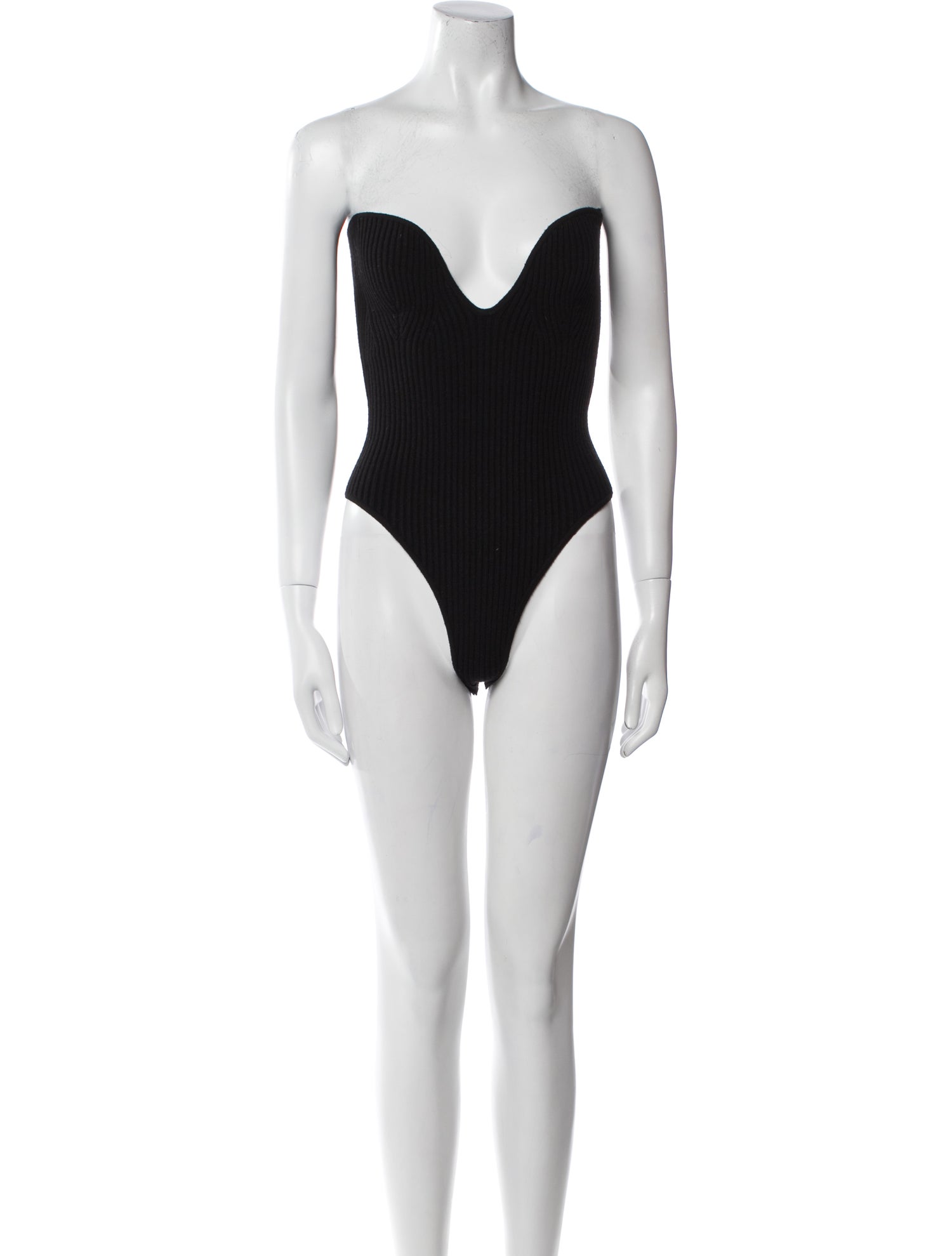 GAUGE81 Merino Wool Strapless Bodysuit