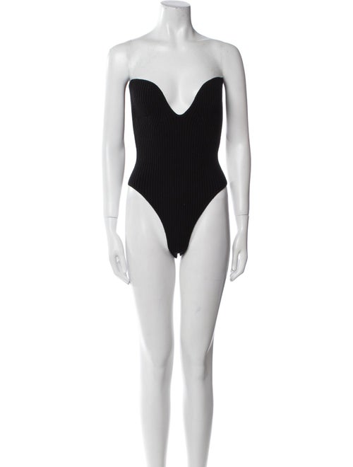 GAUGE81 Merino Wool Strapless Bodysuit