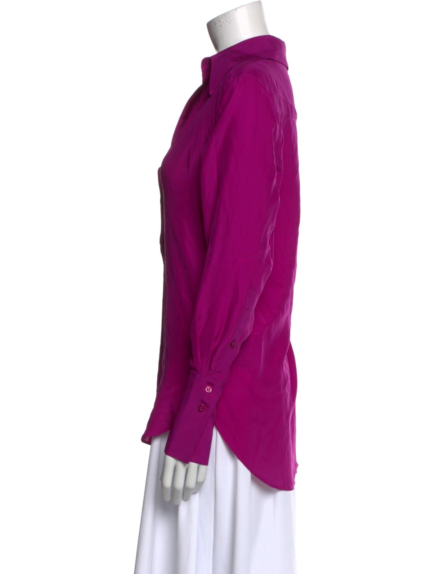 GAUGE81 Silk V-Neck Blouse