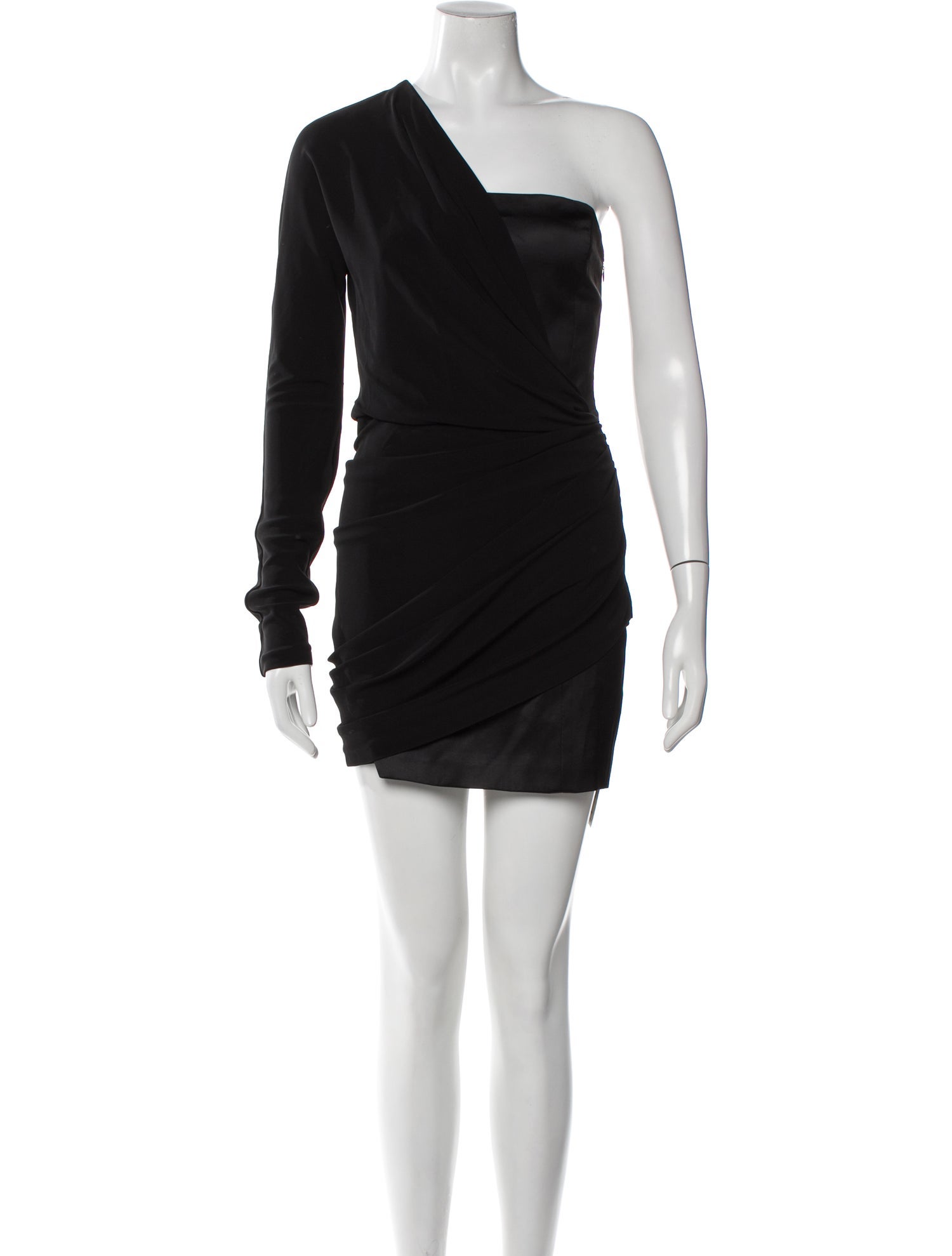 GAUGE81 One-Shoulder Knee-Length Dress