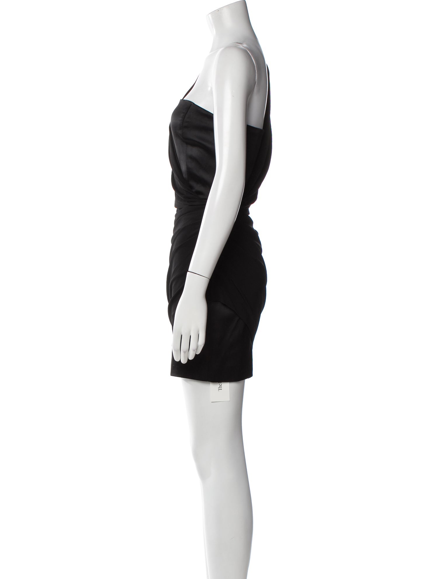 GAUGE81 One-Shoulder Knee-Length Dress