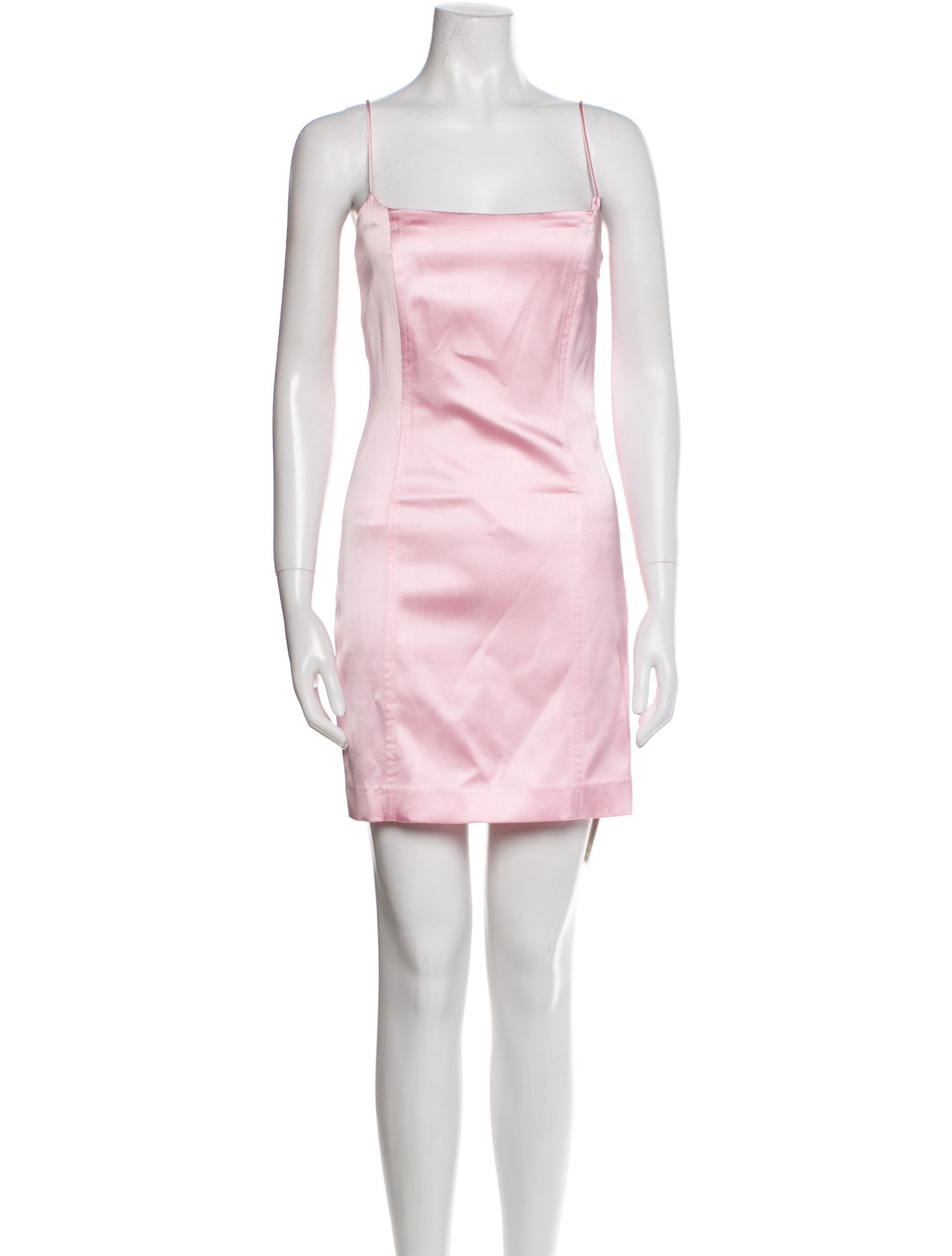 GAUGE81 Square Neckline Mini Dress