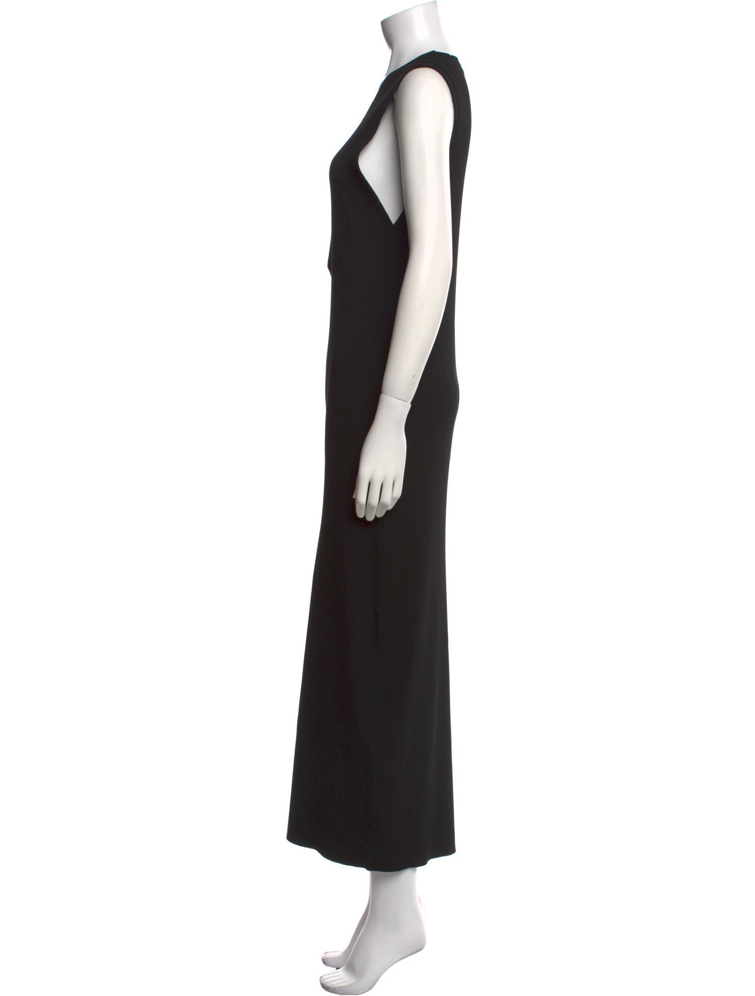 GAUGE81 V-Neck Long Dress