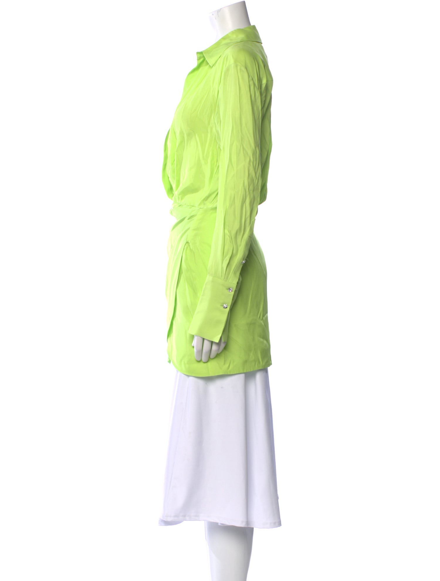 GAUGE81 Silk Long Sleeve Tunic