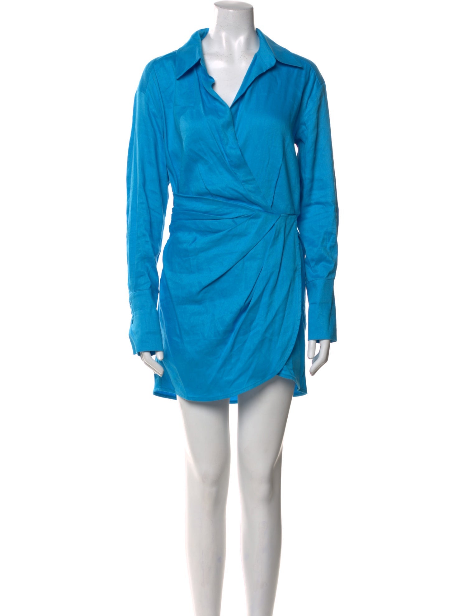 GAUGE81 Linen Knee-Length Dress