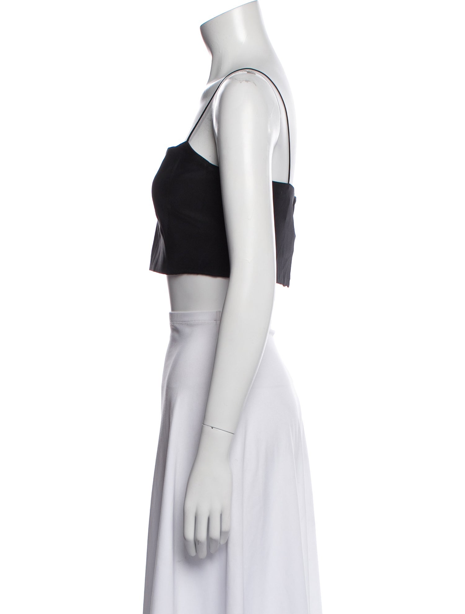 GAUGE81 Silk Square Neckline Crop Top w/ Tags